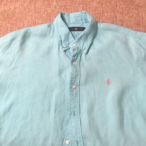 Linen Polo Shirt